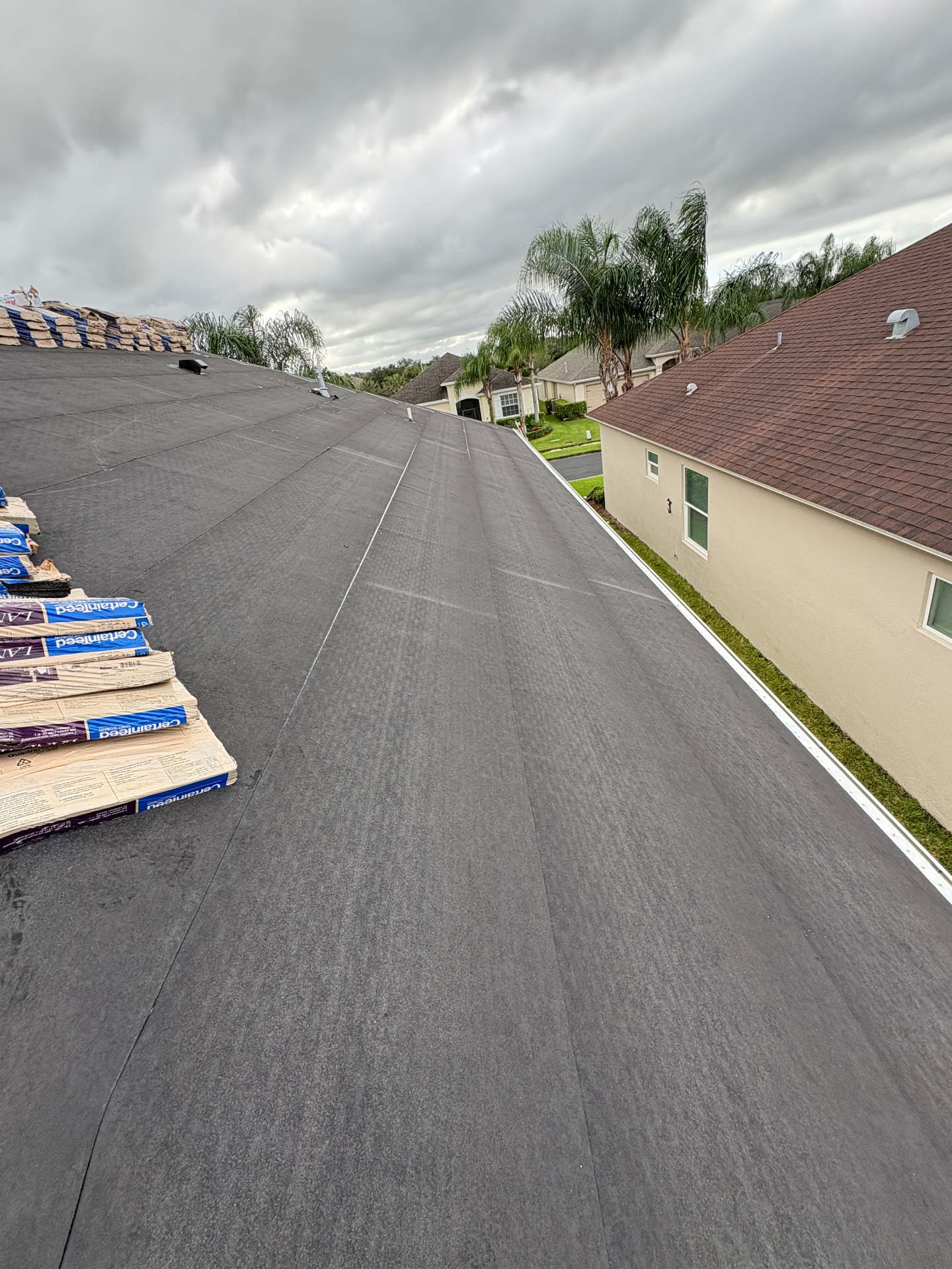 Roof Installation — recent ProCraft project on the Space Coast